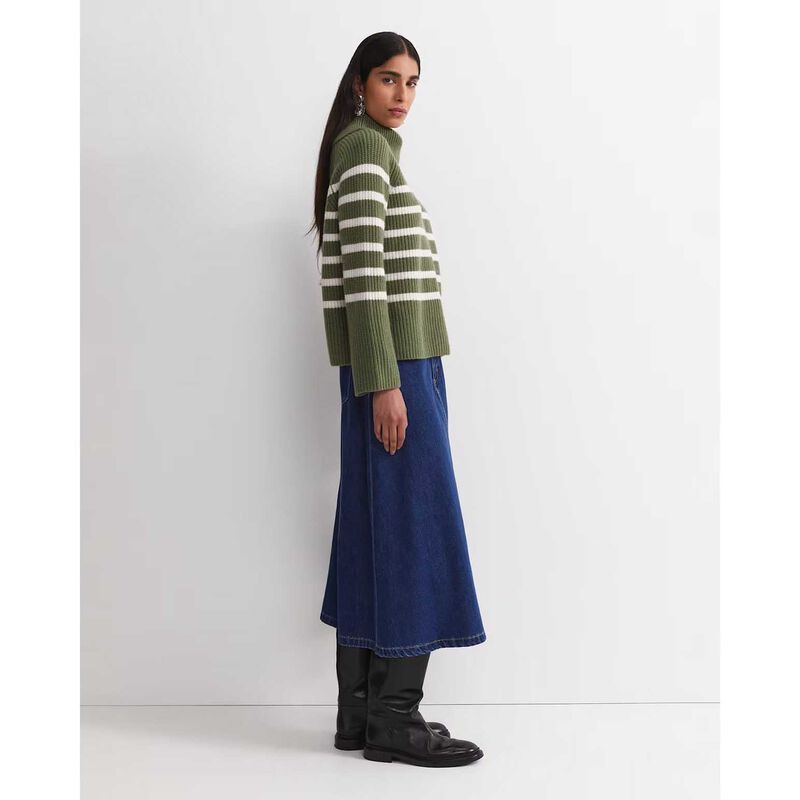 Sportscraft Sunshine Stripe Turtleneck image number 3